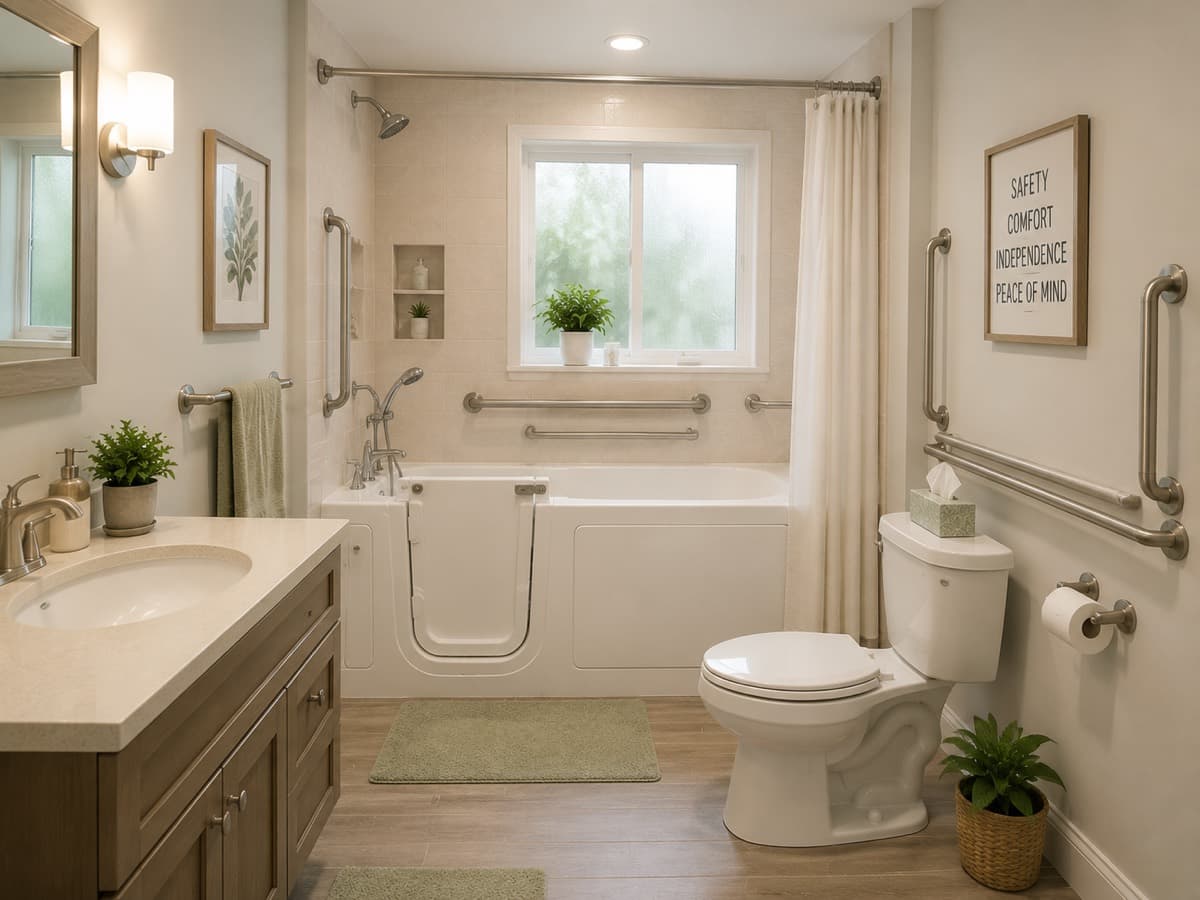 Bathroom Safety Upgrade example